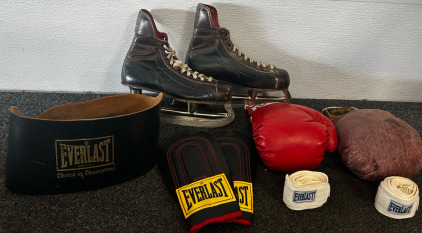 Ice Skates, Boxing Gloves, And More