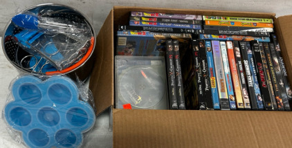Box Of Movies, And Instant Pot Accessories