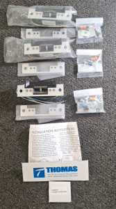 (3) THOMAS ARCHITECTURAL HARDWARE, ELECTRIC STRIKE LOCKS, PART NUMBER TA-5641-24DC-628