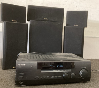 Kenwood Home Audio System (Tested Does Turn on). Please Inspect.