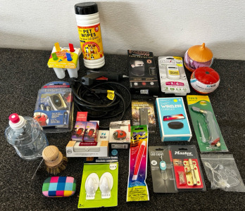 Pet Wipes, Wireless Charger, Master Lock, And More