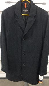 ‘Dockers’ mens natural wool pea coat