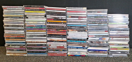 COLLECTION OF (140+) ASSORTED MUSIC CDs