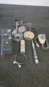 (4) Radios/Mics (1) Cord (1) Olson Signal Injector (1) Sentry Antenna