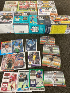Variety Of Sports Cards Including Linited & Autographed Cards