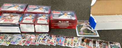 All Topps Baseball Cards, & Small Box Of Miscellaneous Cards