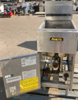 Anets SLG40 Natural Gas Fryer - 6