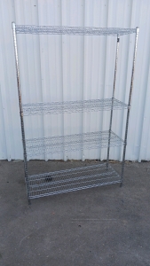 Large Wire Shelf Rack NSF 74x48x18