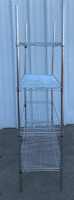 4 Tier Metal Wire Rack 4’x18”x74” - 4