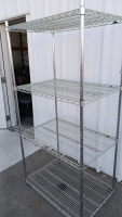 Large Wire Shelf Rack 24x36x76 - 2