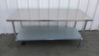 Medium Stainless Steel Table 72x30x34