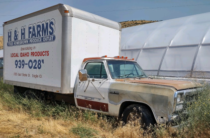 OFFSITE -1991 DODGE RAM 3500 BOX TRUCK - CUMMINS DIESEL