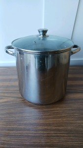 12qt Stainless Pot Glass Lid