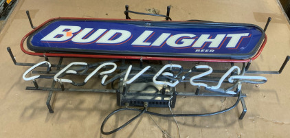 Budlight Neon Sign 33”x14” Model: DF99-10N