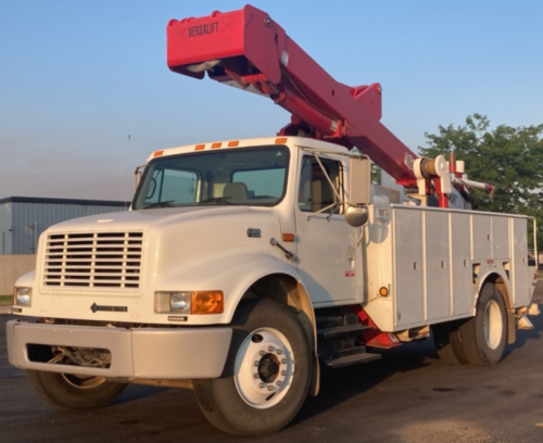 CITY OF WEISER - 1999 INTERNATIONAL 4700 - BUCKET TRUCK - 23K MILES - DIESEL!