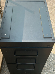 Black Wood cabinet