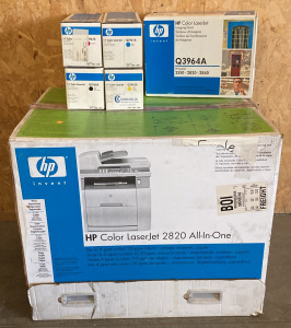 HP Color LaserJet 2820 All In One, Ink Cartridges & Drum