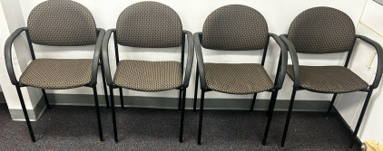 (4) Office Waiting Chairs