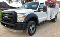 2011 FORD F-450 -MUNICIPAL POWER CO. -PACIFIC BED -GENERATOR