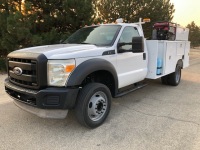 2011 FORD F-450 -MUNICIPAL POWER CO. -PACIFIC BED -GENERATOR - 16