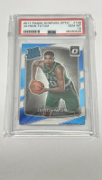 2017 Panini Dondruss Optic Jayson Tatum # 198 Collectible NBA Card PSA Graded (Gem MT 10)