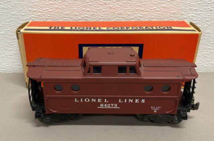 Lionel Trains #64273 Post-War Caboose 1954-1960 W/ Original Box