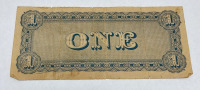 (2) American Confederate Bills… 1864 One Dollar, And 1864 Ten Dollar Bills - 3