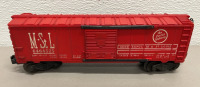 Lionel Trains Post War #6464525 Minneapolis & St Louis Boxcar 1957-1958 W/ Original Box - 2