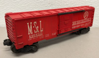 Lionel Trains Post War #6464525 Minneapolis & St Louis Boxcar 1957-1958 W/ Original Box - 4