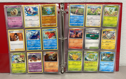 Binder Of Pokémon Cards W/ Tons Of Holos And Rares