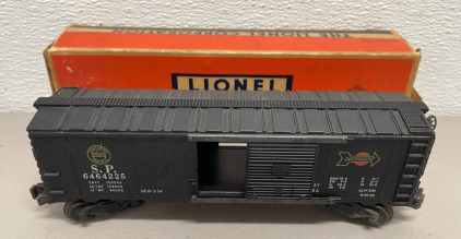 Lionel Trains Post War #6464225 Southern Pacific Box Car 1954-1956 W/ Original Box