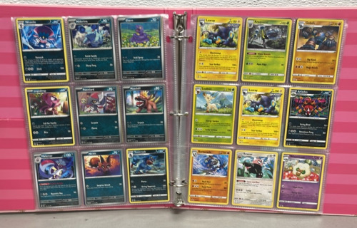 Binder Of Pokémon Cards W/ Tons Of Holos And Rares