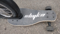 18" Sbyke Skateboard Bike (Black) - 3