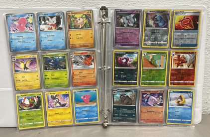 Binder Of Pokémon Cards W/ Tons Of Holos And Rares