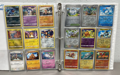 Binder Of Pokémon Cards W/ Tons Of Holos And Rares