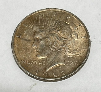 1922 Silver Peace Dollar