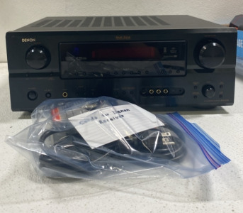 (1) Denon Receiver W/ Cords