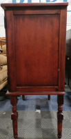 (1) Pier 1 Imports Mahogany Wood TV Console/Center - 43" W × 54.25" × 2' - Very Nice Condition! - 4