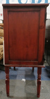 (1) Pier 1 Imports Mahogany Wood TV Console/Center - 43" W × 54.25" × 2' - Very Nice Condition! - 6