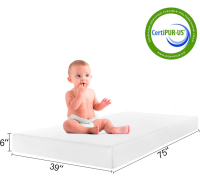 (1) 6 Inch Twin Memory Foam Mattress - 3