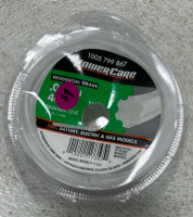 (1) Roll vinyl covered wire rope 1/8in. (3) Faucets (2) Rolls of Trimmer line and more - 11