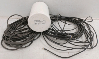 (1) Southwire Seoprene Cord 3/C 12 AWG(3.31mm2) - Unknown Length (1) RG-6 Quad-Shield 18 AWG Type CL2 - 12FT (1) 8" PVC Plug SP Surface