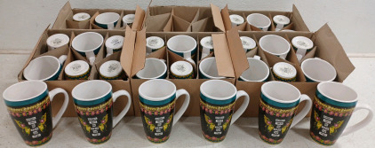 (36) Latte Mugs - "Mother's Teach Us To Use Our Wings" - Great Gifts!