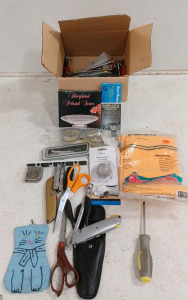 (1) Knives, Wrenches, Screwdrivers, Tools and More!!