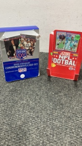 (2) Boxes of Unopened Football Packs