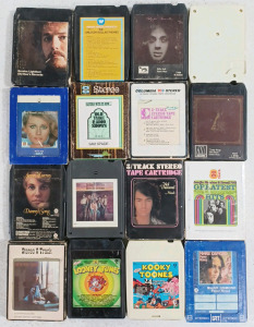 (16) 8 Tracks Stereo Taoe Cartridge - Variety