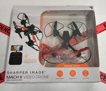 Sharper Image Mach X Video Drone