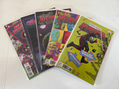 (5) Deadpool Comics: You Are Deadpool Issues #1-5