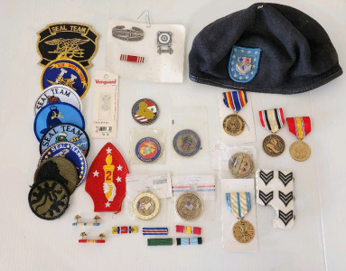 Military Coins, Patches, And Medals