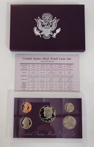 1988 United States Mint Proof Coin Set
